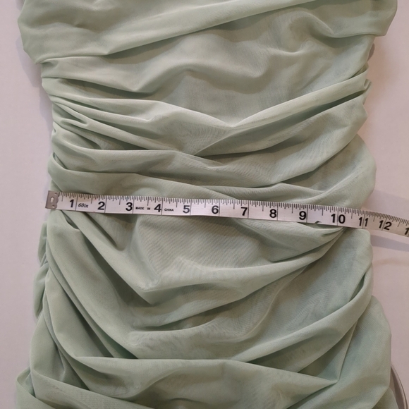 Mistress Rocks House of CB Sitting Pretty Green Strapless Dress NWT , Size S - Picture 7 of 11